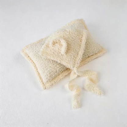 Avezano Newborn Pillow And Hat Photography Prop Set