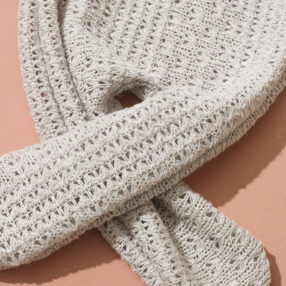 Avezano Knit Newborn Photo Outfit with Hat Photo Prop Set