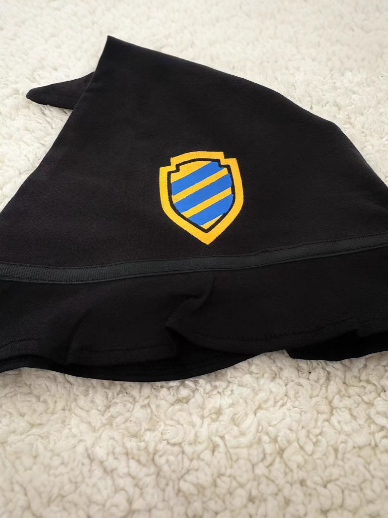 Avezano College Style Romper With Blue Scarf For Newborn