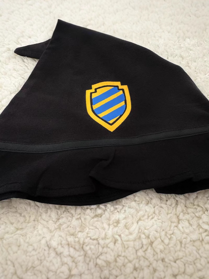Avezano College Style Romper With Blue Scarf For Newborn