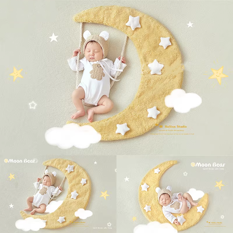 Avezano Full Moon Baby Moon Props Theme Photography