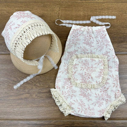 Avezano Newborn lace Set Photography Props Clothing