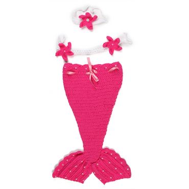 Avezano Handmade Mermaid Outfit for Newborn Photography