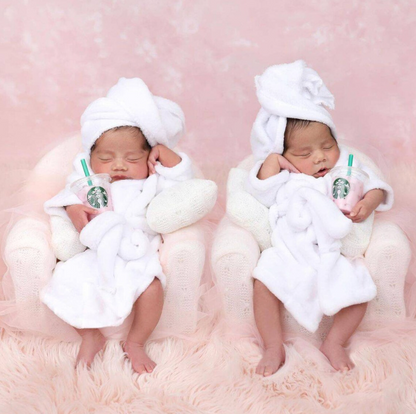 Avezano Newborn Photography Bathrobe Set & Loungewear