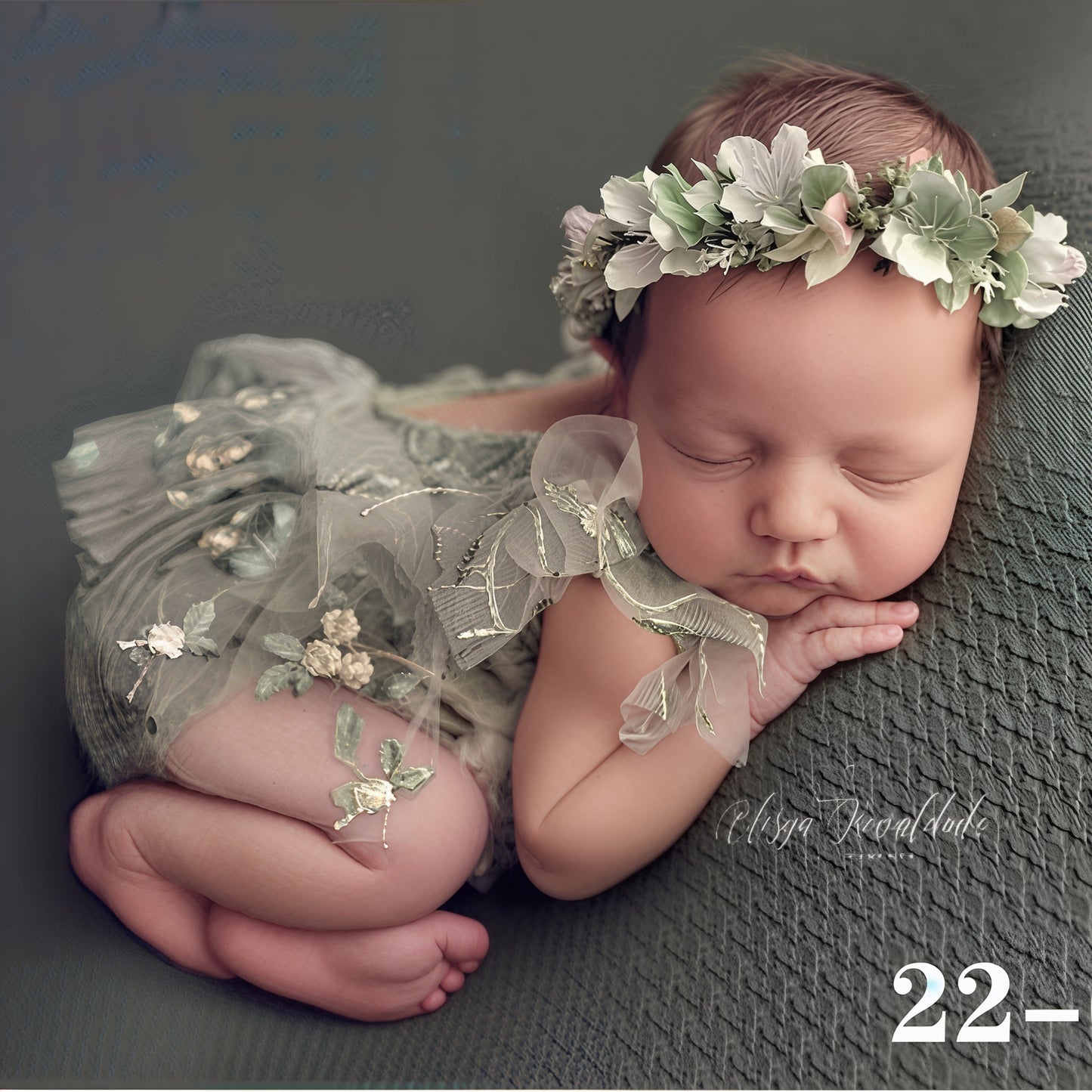 Avezano Newborn Baby Photography Lace Princess Puffy Skirt