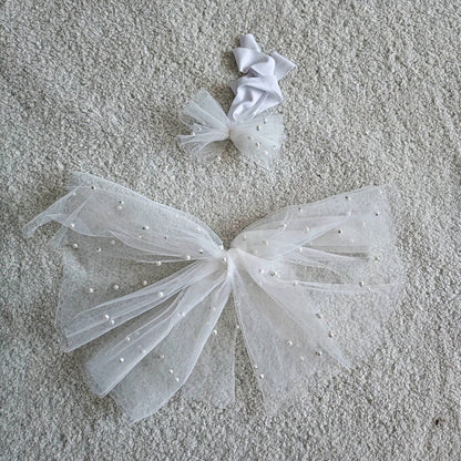 Avezano Newborn Bow Photography Headwear Set