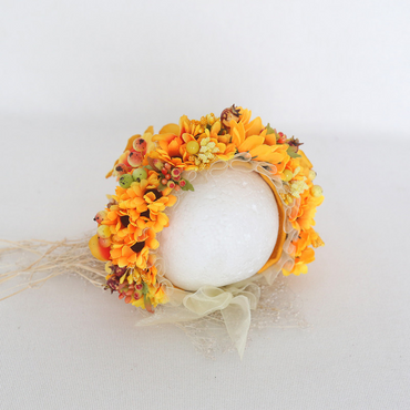 Avezano Adorable Flower Hat for Newborn Baby Photo Shoot Props