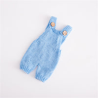 Avezano Baby Photo Knitted Cotton Overalls Outfits Props