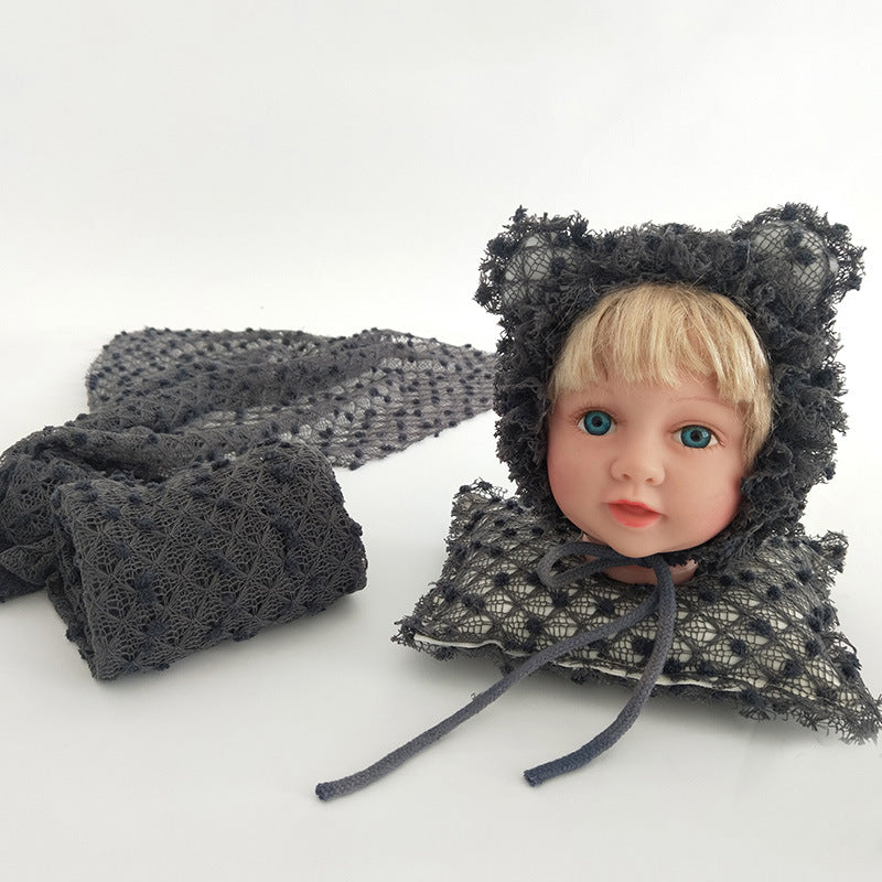 Avezano Newborn Hat Elastic Wrap Photo Prop