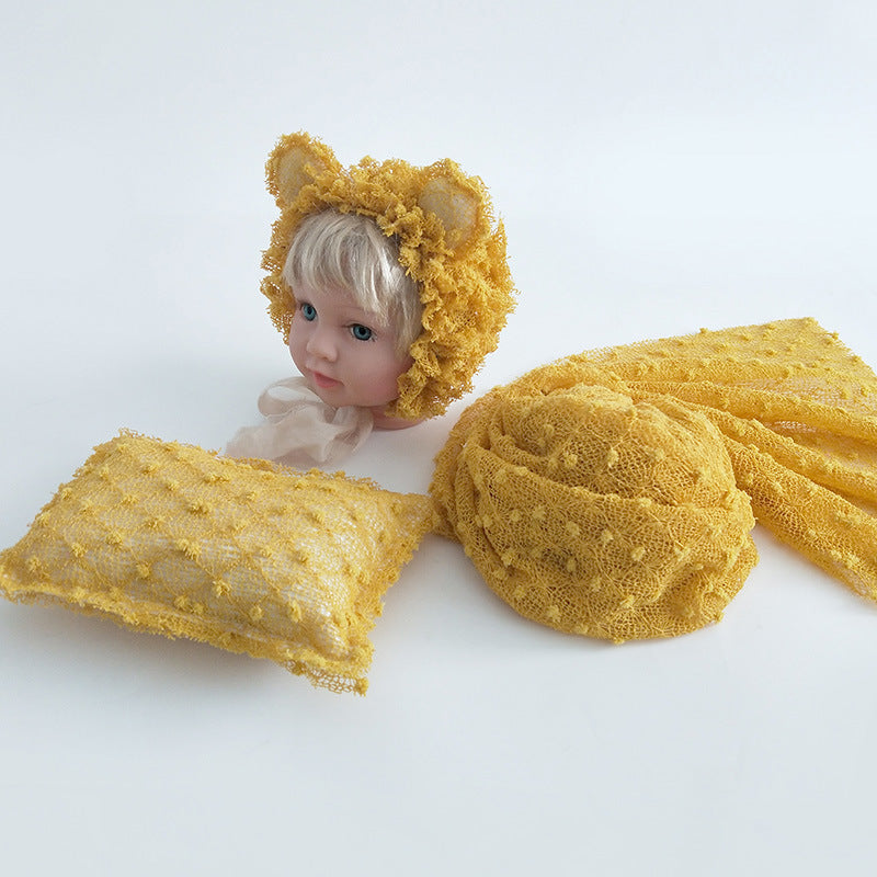 Avezano Newborn Hat Elastic Wrap Photo Prop