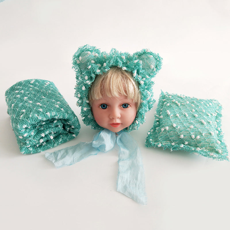 Avezano Newborn Hat Elastic Wrap Photo Prop