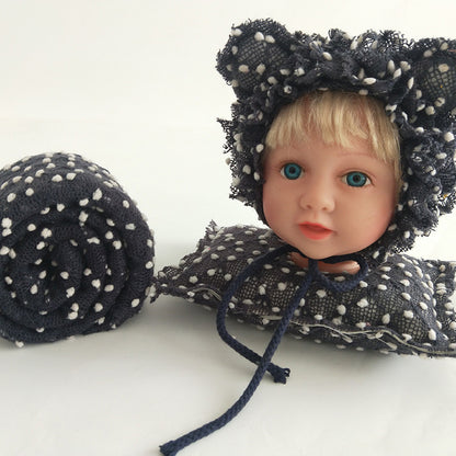 Avezano Newborn Hat Elastic Wrap Photo Prop