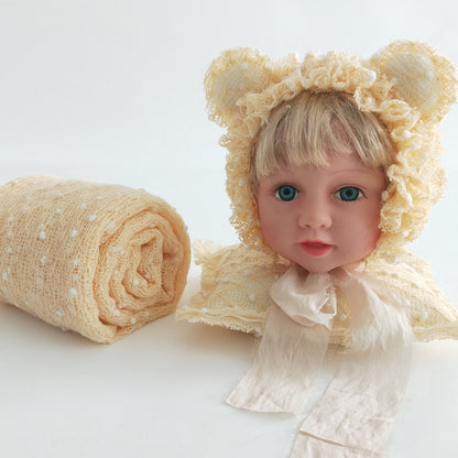 Avezano Newborn Hat Elastic Wrap Photo Prop