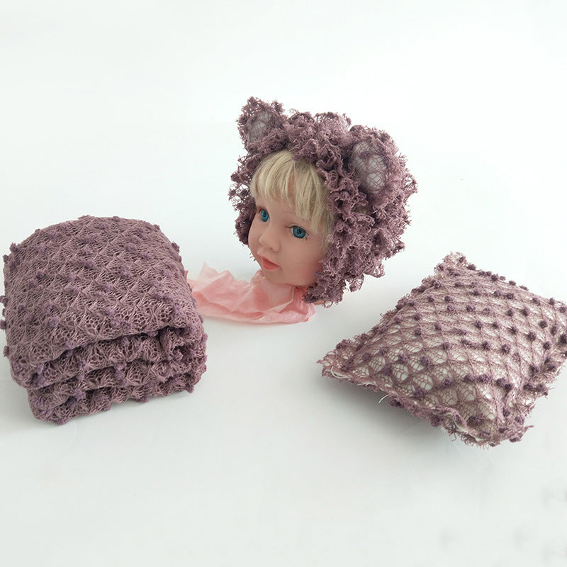 Avezano Newborn Hat Elastic Wrap Photo Prop