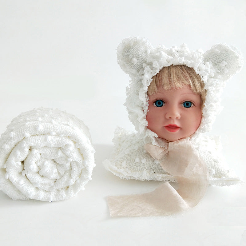 Avezano Newborn Hat Elastic Wrap Photo Prop