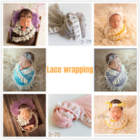 Avezano Newborn Flower Border Wrap Photography Prop
