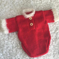 Avezano Red Dress Set Baby Full Moon Baby Outfits Photo Costume