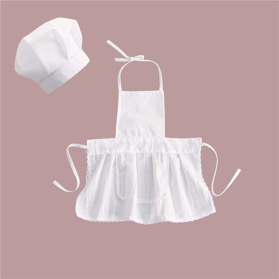 Avezano Little Chef Clothes Apron Outfits Props