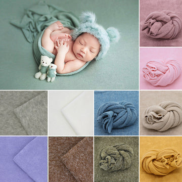 Avezano Newborn Soft Knit Photographic Wrap