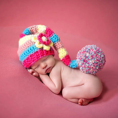 Avezano New Children's Knitted Cartoon Wool Hat Outfits