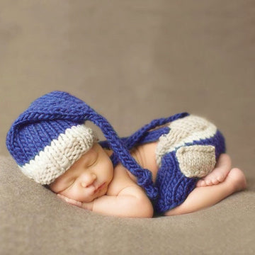 Avezano Children's Photography Clothing Knitted Wool Outfits