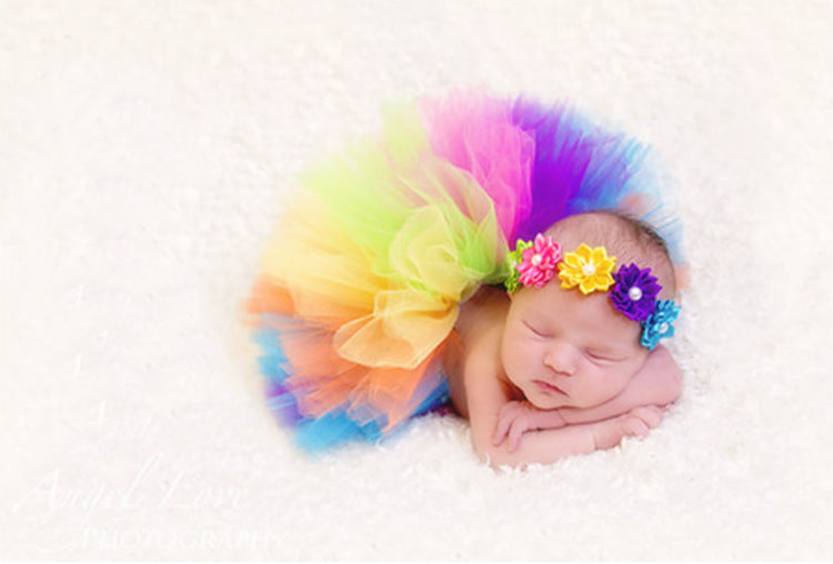 Avezano New Children's Photography Props Puffy Skirt Outfits Photography