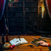 Avezano Harry Potter Magic Bookstore Backdrop For Photography