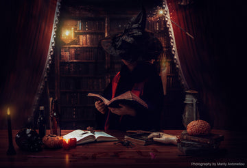 Avezano Harry Potter Magic Bookstore Backdrop For Photography-AVEZANO