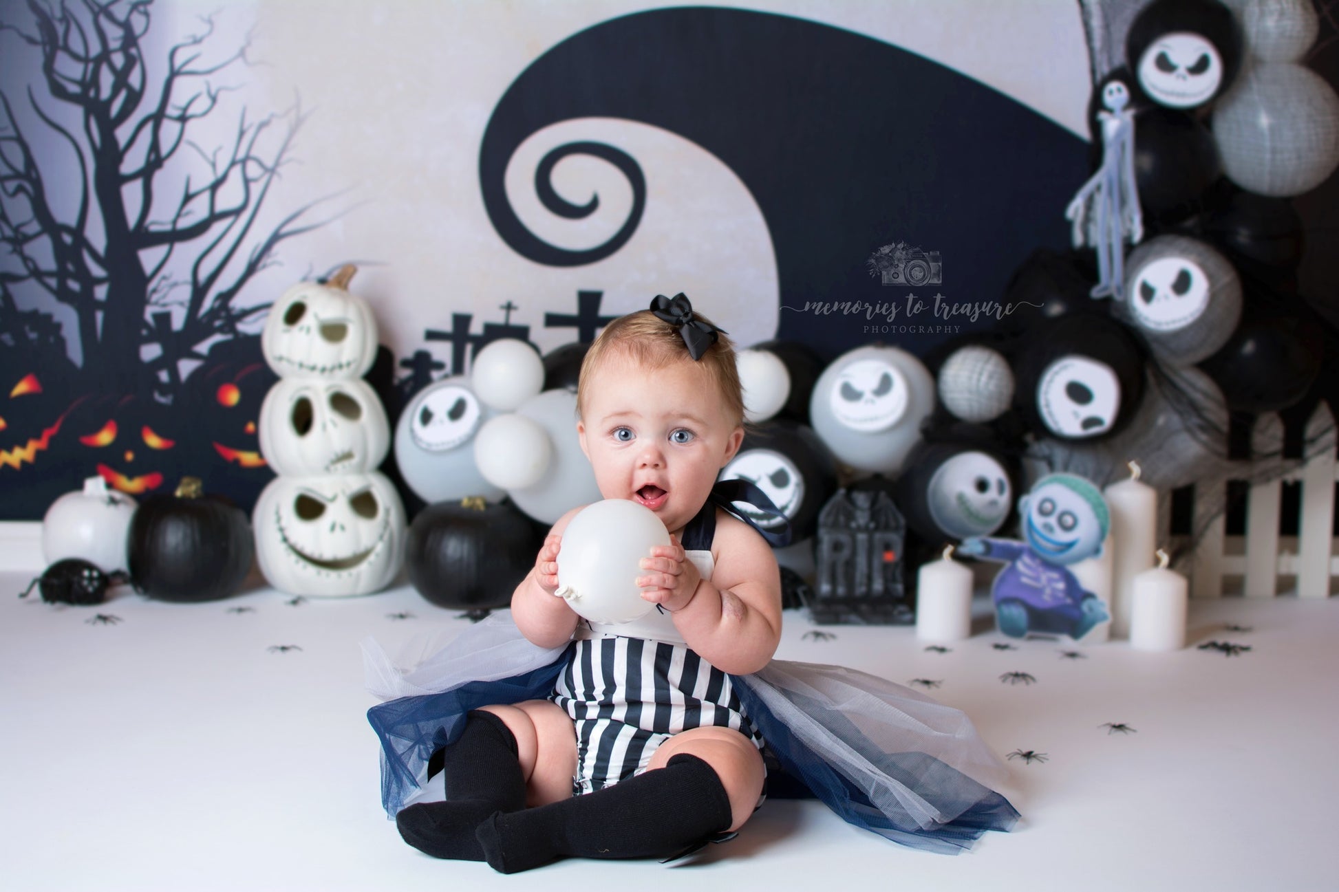 Avezano Spooky Night Halloween Photography Backdrop-AVEZANO