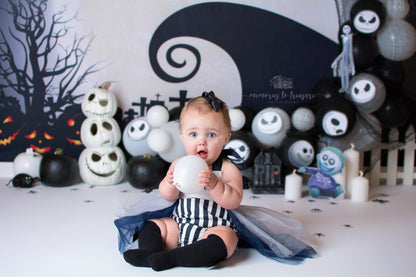 Avezano Spooky Night Halloween Photography Backdrop-AVEZANO