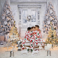 New Christmas Gift Christmas Tree Interior Photography Background Avezano