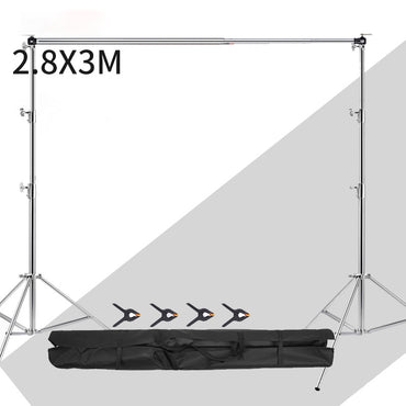 Avezano Stainless Steel Gantry 3m Horizontal Bar Retractable Background Bracket Studio Stand Shelf-AVEZANO