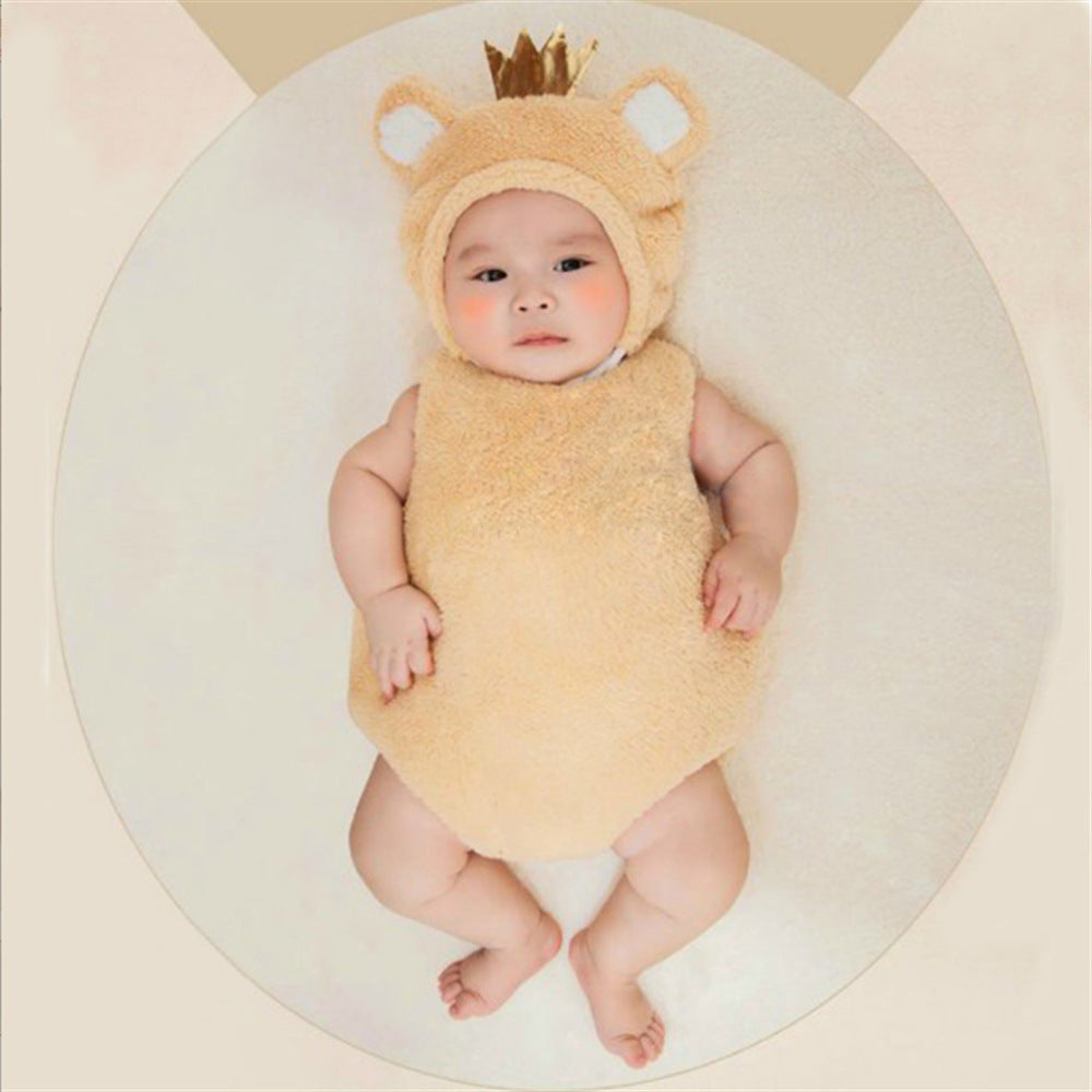 Avezano Baby 100 Days and Half Years Baby Creative Outfits Photography Props