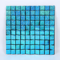 Avezano Laser Lake Blue Shimmer Wall Photography Background-AVEZANO