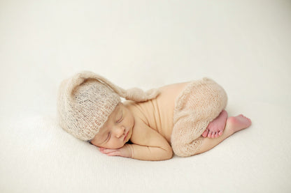Avezano Newborn Mohair Photographic Costume Hand Knitted Clothes