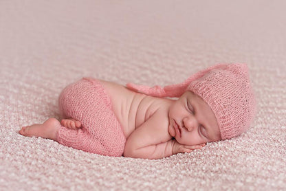 Avezano Newborn Mohair Photographic Costume Hand Knitted Clothes