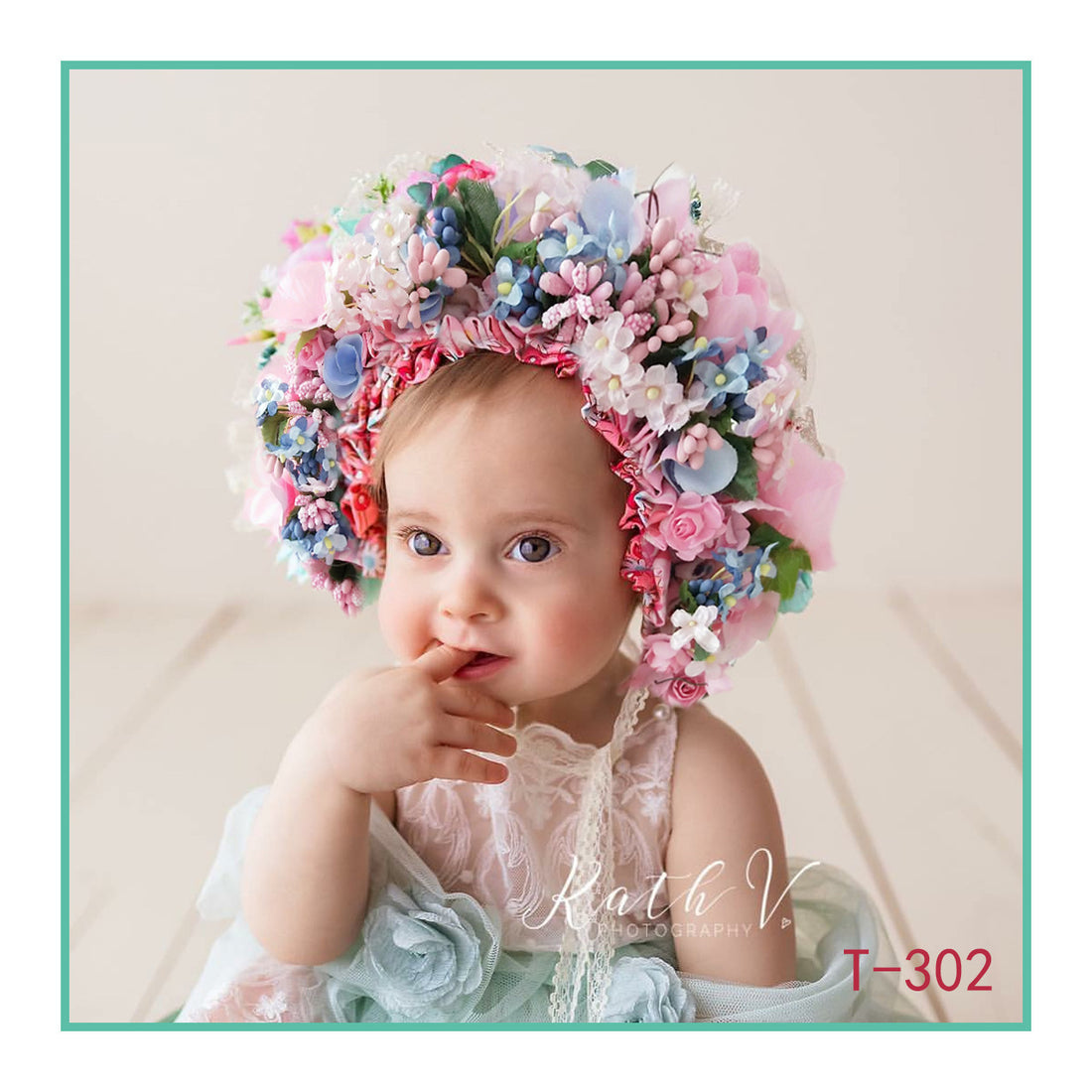Avezano Newborn Baby Girl Hair Accessories Props Headdress