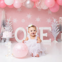 Avezano Pink Balloon Photography Birthday Backdrop Designed By Vanessa Wright-AVEZANO