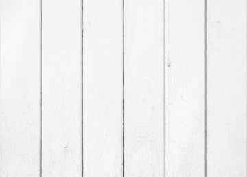 Avezano White Wood Floor Backdrop For Newborn Photography-AVEZANO