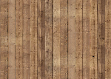 Avezano Brown Wooden Rubber Floor Mat