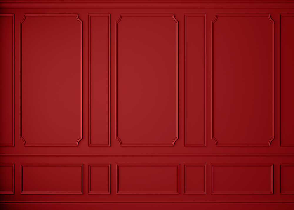 Avezano Red Wall Window Backdrop For Photography