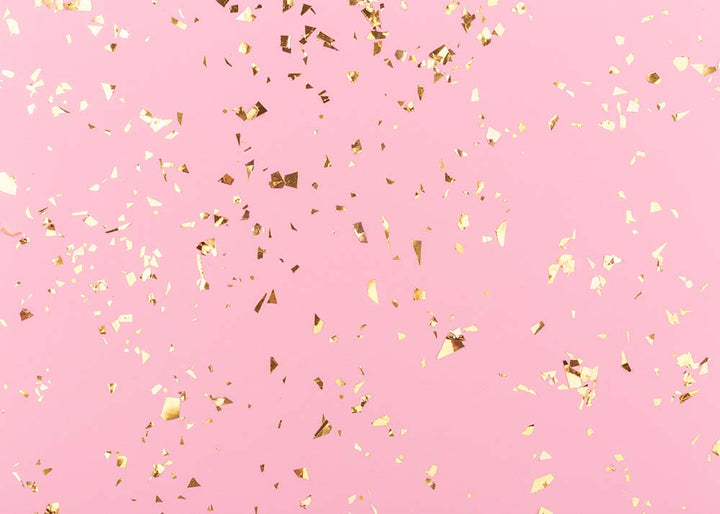 Avezano Pink with Gold Foil Photography Backdrop-AVEZANO
