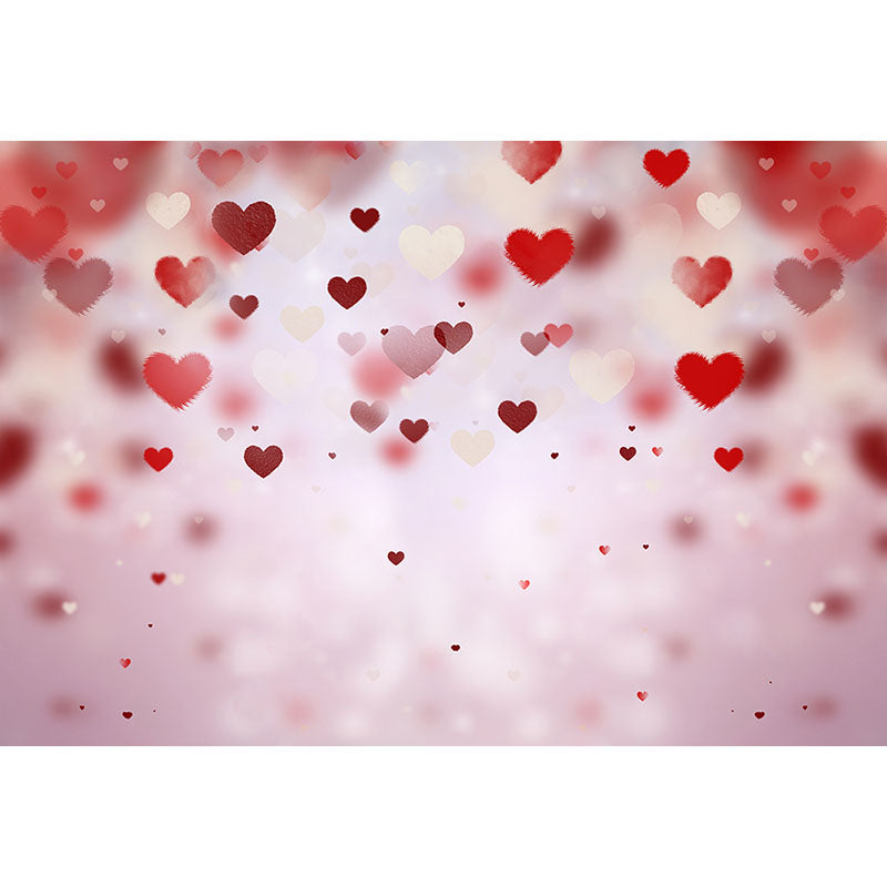 Avezano Love Heart Bokeh Valentine'S Day Photography Backdrop-AVEZANO