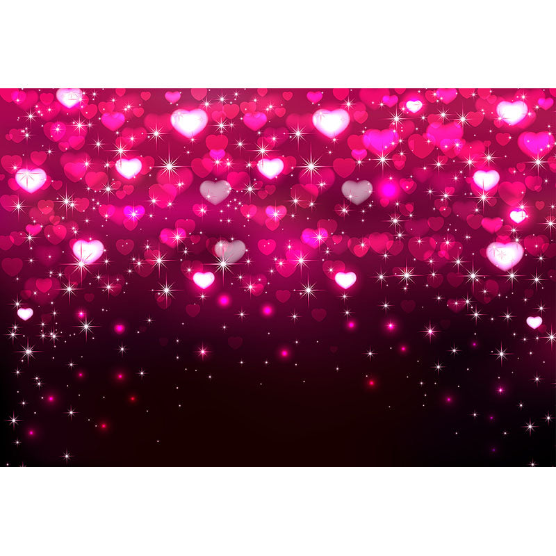 Avezano Sparkle Love Heart Bokeh Valentine&