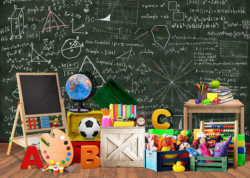Avezano Blackboard Photography Backdrop For Back To School-AVEZANO