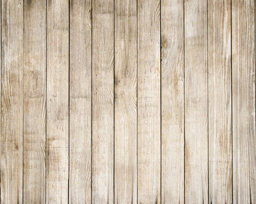 Avezano Yellow Old Wooden Wall Textured Rubber Floor Mat