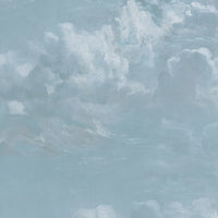 Avezano Blue Sky and White Clouds Oil Painting Style Photography Backdrop-AVEZANO