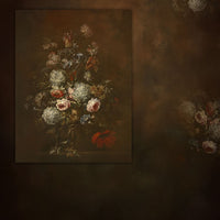 Avezano Abstract Texture Art FlowersPortrait Photography Backdrop