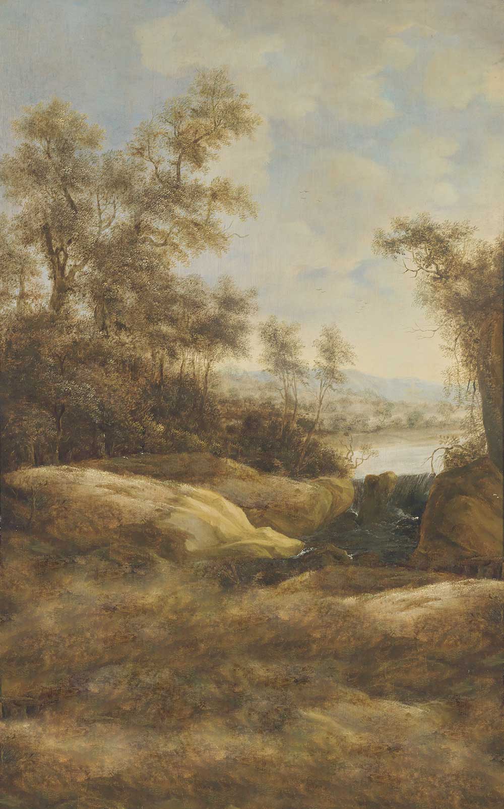 Avezano Realistic Landscape Oil Painting Photography Backdrop-AVEZANO