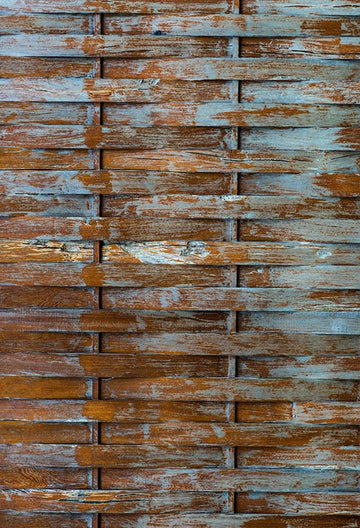 Avezano Retro Handover Railing Wood Backdrop Photography-AVEZANO